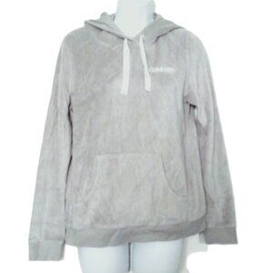 New Calvin Klein Hoodie Sweatshirt Sleepwear Pullover Gray SOFT NWOT Sz M